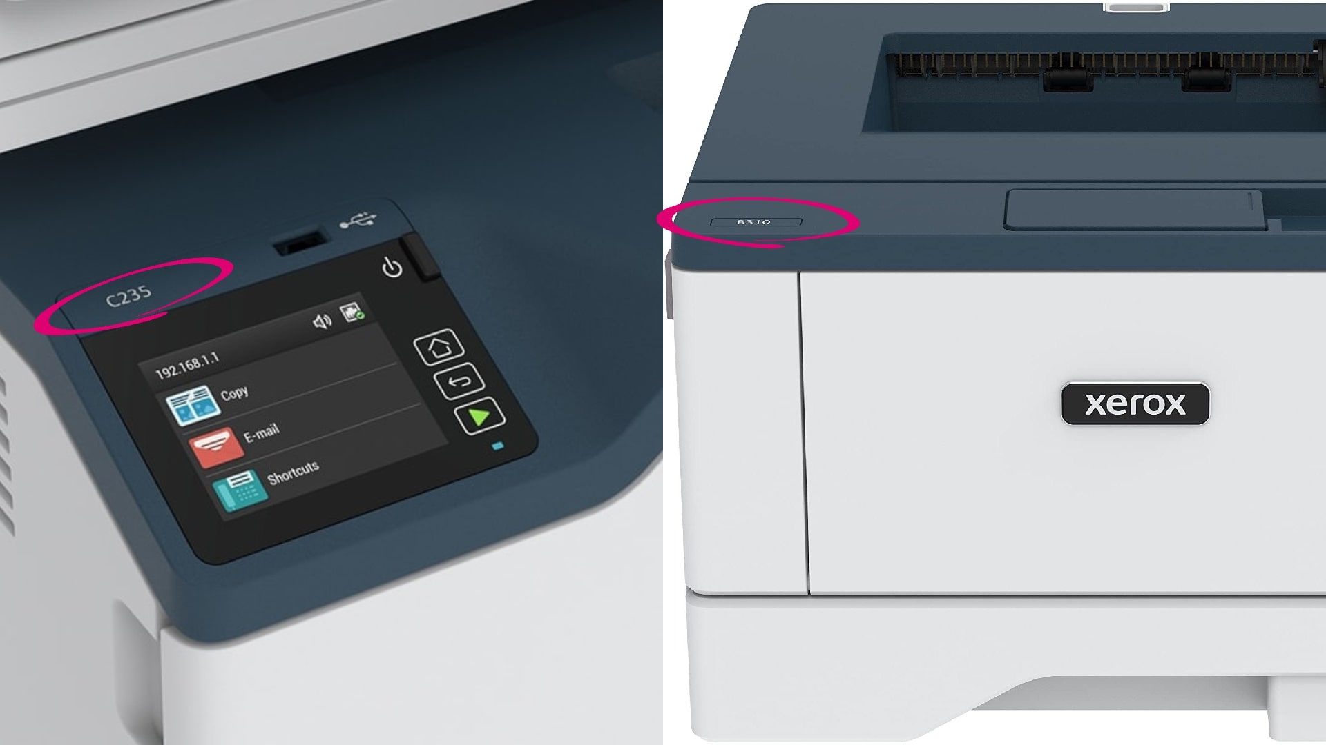 Xerox Laserdrucker Modellbezeichnung